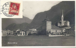 Zernez - Dorfpartie Mit Kirche           1926 - Zernez