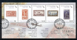 New Zealand 2005 Postage Stamps 150th Anniv. 1905-1955 MS FU - Gebraucht