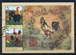 New Zealand 2005 New Year Of The Rooster MS FU - Gebraucht