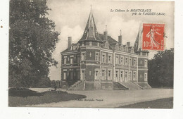 Cp , 10 , Le Château De MONTCEAUX Près De VAUDES , écrite 1912 - Altri & Non Classificati