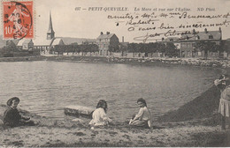 76 - PETIT QUEVILLY - La Mare Et L' Eglise - Le Petit-Quevilly