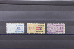 ALGÉRIE - 3 Fiscaux Dont 1 Surchargé - L 104918 - Gebraucht