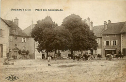 Nozeroy * La Place Des Annonciades * Villageois - Autres & Non Classés