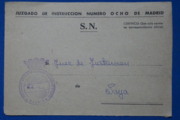 #2  ESPAGNE BELLE LETTRE DEVANT 1974 MADRID    POUR RAJAS+ + AFFRANCH. INTERESSANT - Lettres & Documents