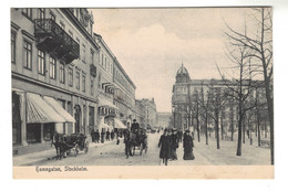 DG2254 - SWEDEN - STOCKHOLM - HAMNGATAN - BUSY STREET SCENE - Sweden