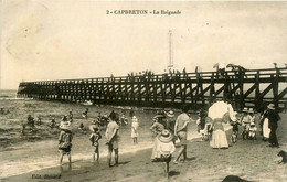 Capbreton * La Baignade * Baigneurs * La Jetée - Capbreton