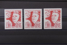 FRANCE - 3 Vignettes De Philat'eg - Marcel Paul  - L 104948 - Philatelic Fairs