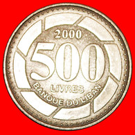 * FRANCE: LEBANON ★ 500 POUNDS 2000 MINT LUSTRE! LOW START ★ NO RESERVE! - Libano