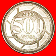 * FRANCE: LEBANON ★ 500 POUNDS 2000 MINT LUSTRE! LOW START ★ NO RESERVE! - Lebanon
