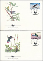 1984 WWF: Madarak Sor Mi 836-839 4 Db FDC-n - Otros & Sin Clasificación