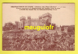 84 VAUCLUSE / CHATEAUNEUF-DU-PAPE / CHÂTEAU DES FINES-ROCHES 1er CRÛ CLASSÉ - Chateauneuf Du Pape