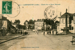Labouheyre * La Grande Rue Et Route Nationale * Commerce Magasin PICAT - Andere & Zonder Classificatie
