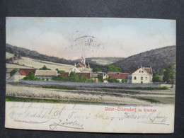 AK UNTEROLBERNDORF Kreuttal B. Mistelbach 1906 ///  D*50807 - Mistelbach