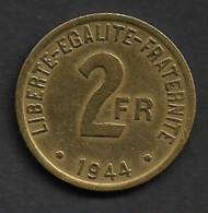 2 FRANCS ( PHILADELPHIE ) FRANCE LIBRE  Tres Belle Etat Clas 4 N0100 - 2 Francs