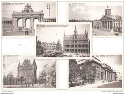 BELGIQUE 5 FIVE OLD BRUXELLES BRUSSELS BELGIUM POSTCARDS  MORE CHEAP BELGIUM LISTED FOR SALE @ 1 EURO - 5 - 99 Postcards