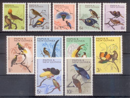 8 B147 Papua New Guinea 1964 Birds Oiseaux Aves 11v Mnh Nsc - Unclassified