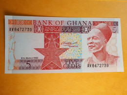 GHANA 5 CEDIS 1982 UNC - Ghana