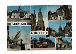 35 - BECHEREL - Multivues, Souvenir, Camion Citerne  - 3941 - Bécherel