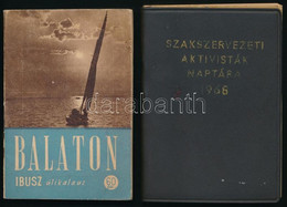 1951 Balatoni útikönyv + Aktivisták Naptára 1968 - Otros & Sin Clasificación