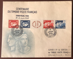 FRANCE - N°833A La Bande Sur Enveloppe Commémorative 1949 - (A1396) - 1921-1960: Période Moderne