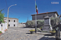 (QU016) - SERRI (Sud Sardegna) - Piazza Eroi E Monumento Ai Caduti - Cagliari