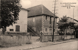 St Martin D'hinx * école Et Mairie Du Village - Andere & Zonder Classificatie