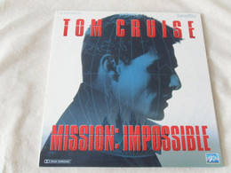 Laser Disc MISSION IMPOSSIBLE Tom CRUISE Jon VOIGHT Emmanuelle BEART - Non Classificati