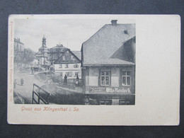 AK KLINGENTHAL I.Sa. Galanterie Rostock 1900 //  D*50849 - Klingenthal
