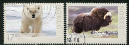 NORWAY 2011 Wild Animals VI  Used.  Michel 1744-45 - Used Stamps