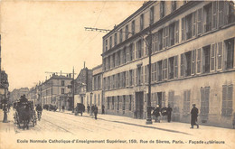 PARIS-75015-LOT DE 6 CARTES POSTALES- ECOLE NORMALE CATHOLIQUE D'ENSEIGNEMENT SUPERIEUR 159 RUE DE SEVRES - Paris (15)