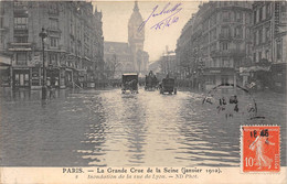 PARIS-75012- INONDATION DE RUE DE LYON- LA GRANDE CRUE DE LA SEINE JANVIER 1910 - Arrondissement: 12