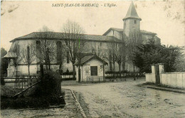 St Jean De Marsacq * Rue Et Vue De L'église * Bascule Poids Public - Other & Unclassified