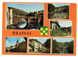 BRASSAC--1980--Multivues  ....blason.....timbre....cachet........à Saisir - Brassac