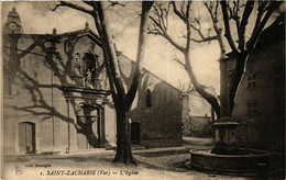 CPA AK St-ZACHARIE L'Église (411162) - Saint-Zacharie