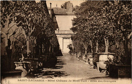 CPA AK St-ZACHARIE Hotel Chateau De Mont Vert-Allée Des Orangers (411164) - Saint-Zacharie