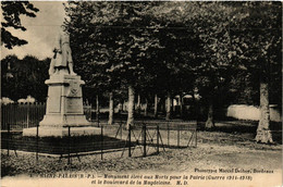 CPA St-PALAIS Monument Elveve Aux Morts Pour La Patrie (411984) - Saint Palais