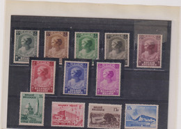 BELGIQUE-TP N° 401/409 X  TB  1934 - Unused Stamps