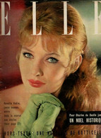 ELLE N°678 Annette Vadim Jeune Maman Un Visa Pour Les étoiles - Charles De Gaulle Junior De 1958 - Fashion