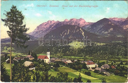 T2/T3 1916 Haus (Steiermark), Mit Der Dachsteingruppe / General View With Mountains (EK) - Sin Clasificación