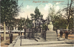 T2/T3 1914 Klagenfurt, Lindwurmbrunnen / Fountain (fl) - Sin Clasificación