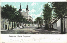 T2 1905 Maria Lanzendorf, Strasse, Kirche / Street, Church - Sin Clasificación