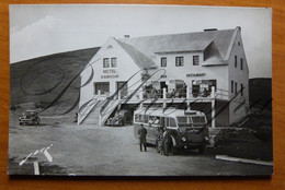 Le Col D'Aubisque-Hotel D64 Bar Restaurant .Pau Autocars 30-S-64  Fleche-Blue - Buses & Coaches