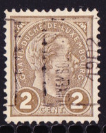 Luxemburg 1902  Prifix Nr. 8A - Preobliterati