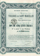 Art Nouveau, Top: Tuileries De Saint-Marcellin - Autres & Non Classés