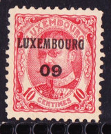 Luxemburg 1909 Prifix Nr. 66 - Voorafgestempeld