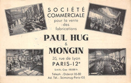 PARIS-75012-35 RUE DE LYON- STE COMMERCIALE PAUL HUG ET MONGIN MULTIVUES - Paris (12)