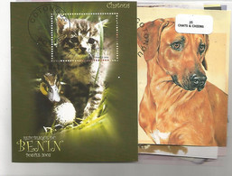 Lot De 25 Blocs Thematique " Chiens Et Chats " - Andere & Zonder Classificatie