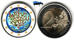 Estonie - 2 Euro 2020 - Tartu Treaty  (Color) - Estonia