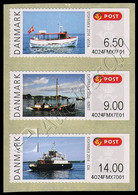 [Q] Danimarca / Denmark 2014: ATM Sydfrimex 2014 - Barche / Boats ** - Viñetas De Franqueo [ATM]