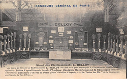 PARIS-CONCOURS GENERAL DE PARIS STAND DES ETABLISSEMENT L. BELLOY- LE TRAIN DU BLE - Mostre